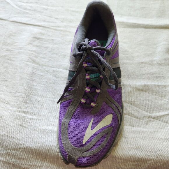 Brooks Running Shoes Womens 8 B Purple Pure Cadence 2 Athletic 1201341B554 - Picture 7 of 15